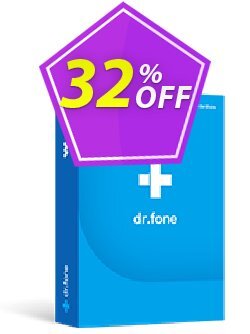 32% OFF dr.fone - Mac - Backup & Restore - iOS Coupon code