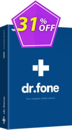 31% OFF dr.fone - Recover - iOS  Coupon code