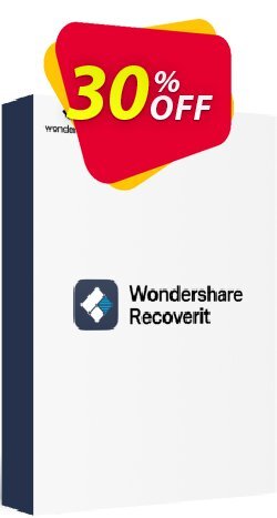 30% OFF Wondershare Recoverit Lifetime License Coupon code