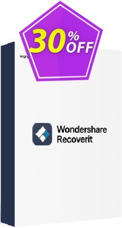 30% OFF Wondershare Recoverit STANDARD for Mac Coupon code