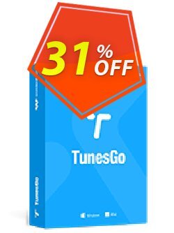 31% OFF TunesGo Mac - Suite Lifetime License Coupon code