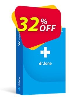 32% OFF dr.fone - Mac - Phone Transfer Lifetime - iOS & Android Coupon code