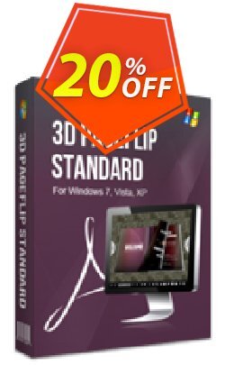 20% OFF 3DPageFlip Standard Coupon code