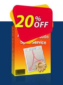 20% OFF A-PDF Barcode Split Service Coupon code