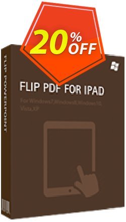 Flip PDF for iPad Coupon discount A-PDF Coupon (9891). Promotion: 20% IVS and A-PDF