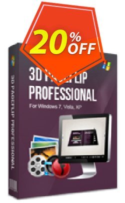 20% OFF 3DPageFlip Professional Mac Coupon code