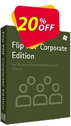 20% OFF Flip PDF Corporate Edition Coupon code