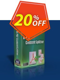 A-PDF Split Coupon discount A-PDF Coupon (9891) - 20% IVS and A-PDF