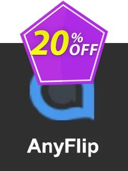 20% OFF AnyFlip Professional One month Coupon code