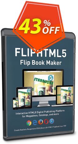 43% OFF FlipHTML5 Platinum Coupon code