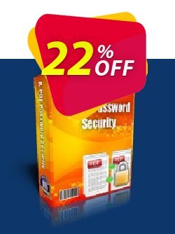 22% OFF A-PDF Password Security for Mac Coupon code