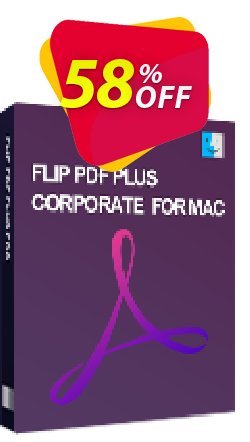 58% OFF Flip PDF Plus Corporate for Mac (4 Seats), verified