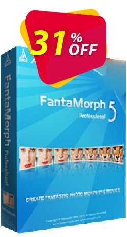 31% OFF Abrosoft FantaMorph Pro for Windows Coupon code