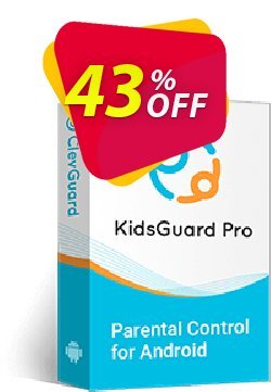 43% OFF KidsGuard Pro - 1-Year Plan  Coupon code