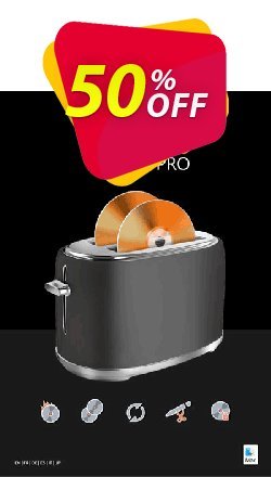 50% OFF Roxio Toast 20 Pro Coupon code