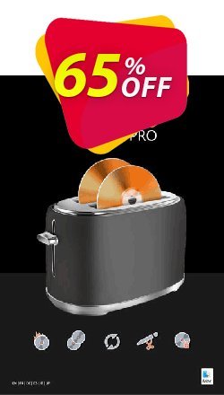 65% OFF Roxio Toast 20 Pro Upgrade Coupon code