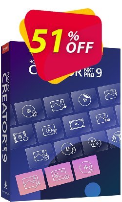 51% OFF Roxio Creator NXT Pro 9 Upgrade Coupon code