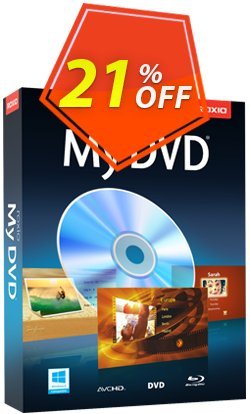 21% OFF Roxio MyDVD Coupon code