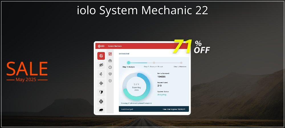 iolo System Mechanic 22 coupon on April Fools Day offering sales