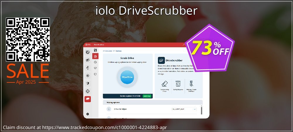 iolo DriveScrubber coupon on Easter Day promotions