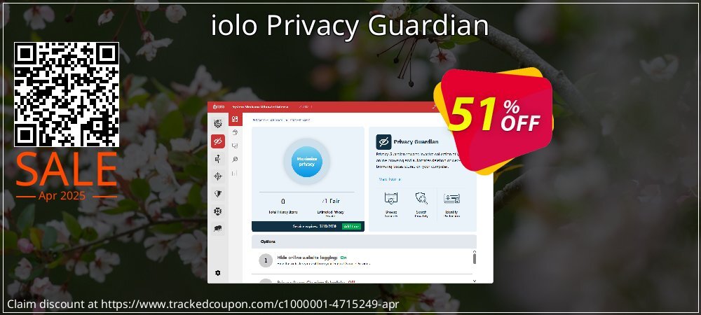 iolo Privacy Guardian coupon on National Smile Day deals