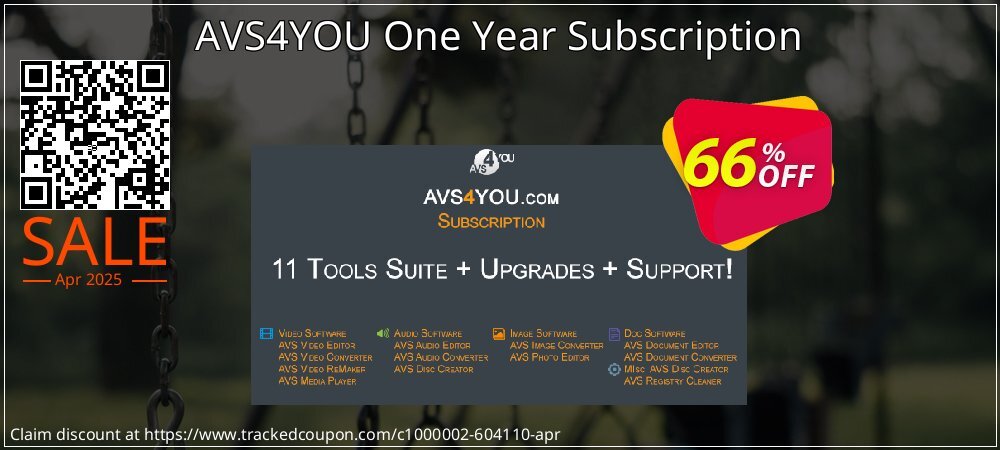 AVS4YOU One Year Subscription coupon on National Walking Day promotions