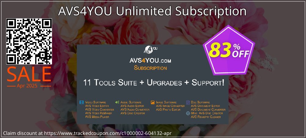 AVS4YOU Unlimited Subscription coupon on April Fools' Day discount