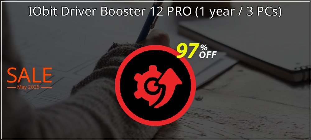 IObit Driver Booster 12 PRO - 1 year / 3 PCs  coupon on Working Day deals