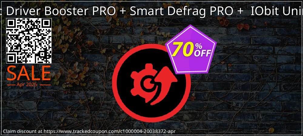 Valued Pack: Driver Booster PRO + Smart Defrag PRO +  IObit Uninstaller PRO coupon on April Fools' Day offering sales