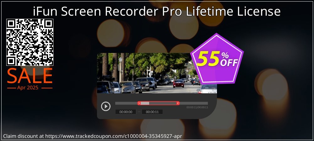 iFun Screen Recorder Pro Lifetime License coupon on National Memo Day deals