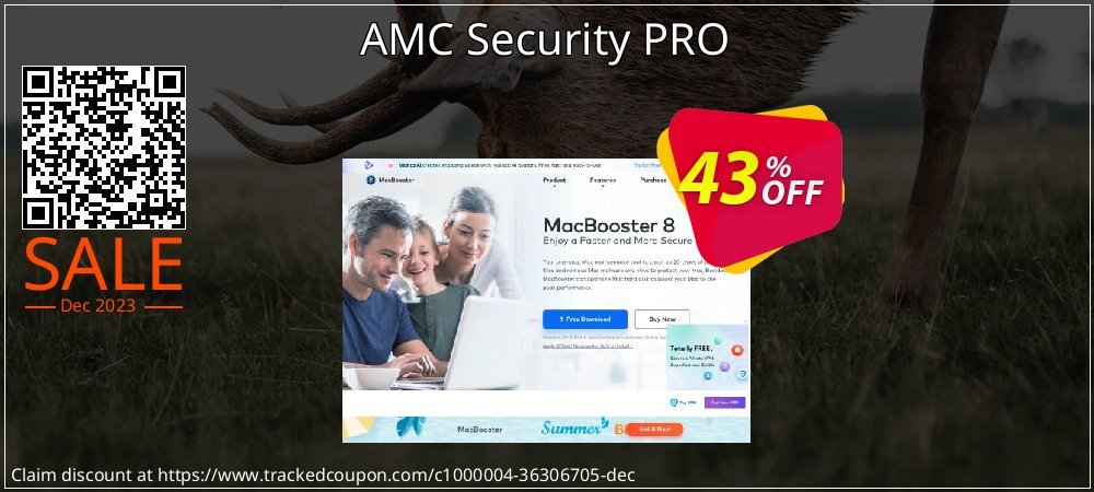 AMC Security PRO coupon on National Walking Day deals