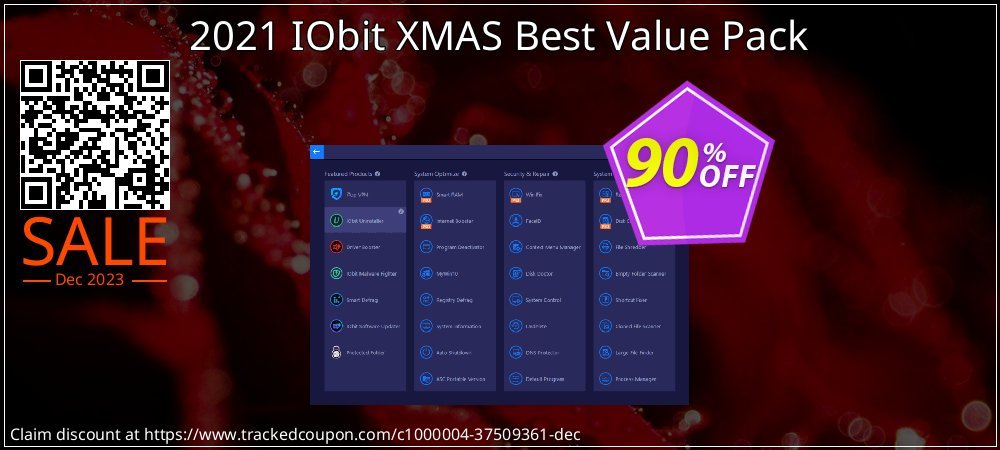 2021 IObit XMAS Best Value Pack coupon on Chinese New Year discount