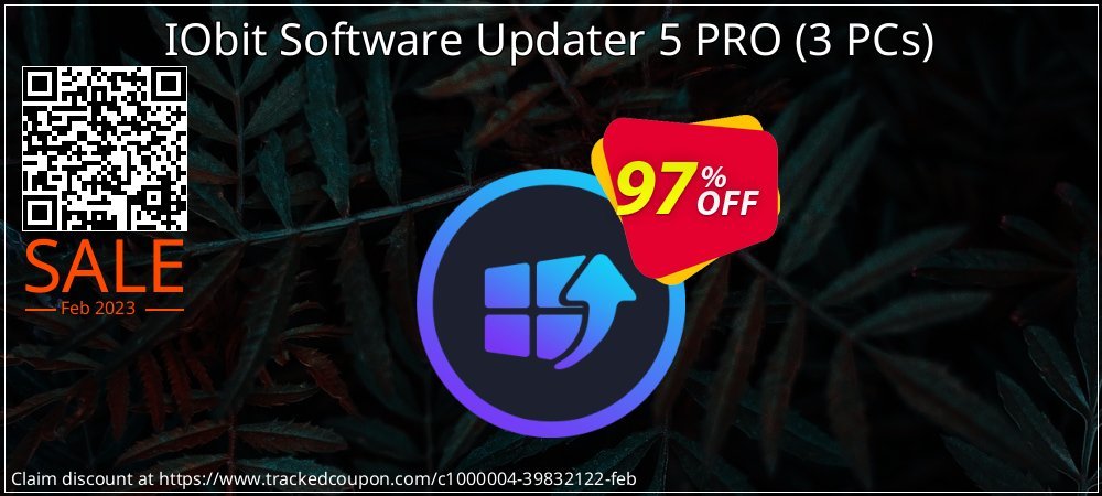 IObit Software Updater 6 PRO - 3 PCs  coupon on April Fools' Day deals