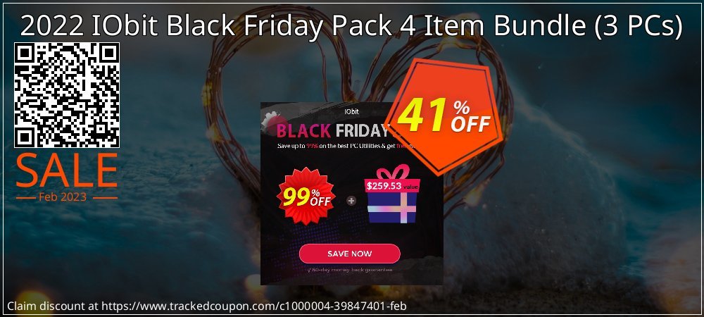 2022 IObit Black Friday Pack 4 Item Bundle - 3 PCs  coupon on Social Media Day sales