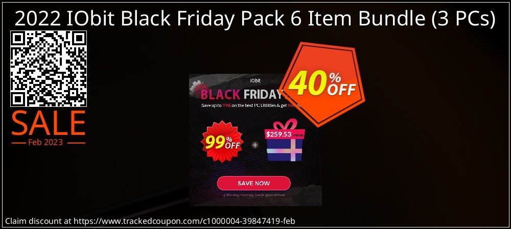 2023 IObit Black Friday Pack 6 Item Bundle - 3 PCs  coupon on World Password Day promotions