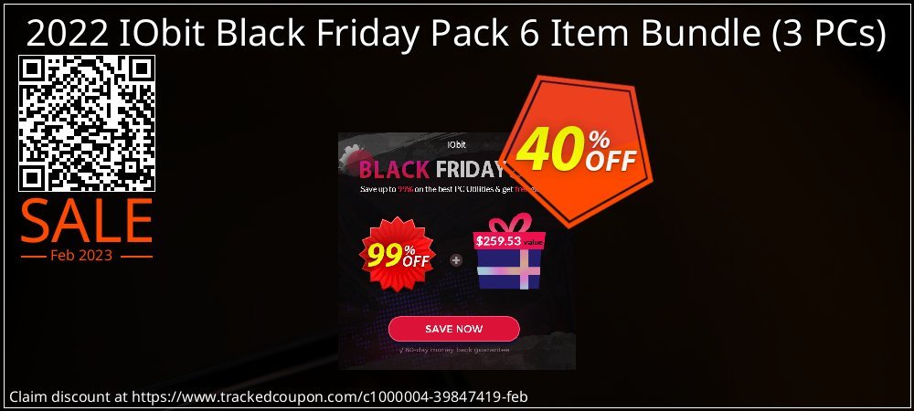 2023 IObit Black Friday Pack 6 Item Bundle - 3 PCs  coupon on Tell a Lie Day discounts