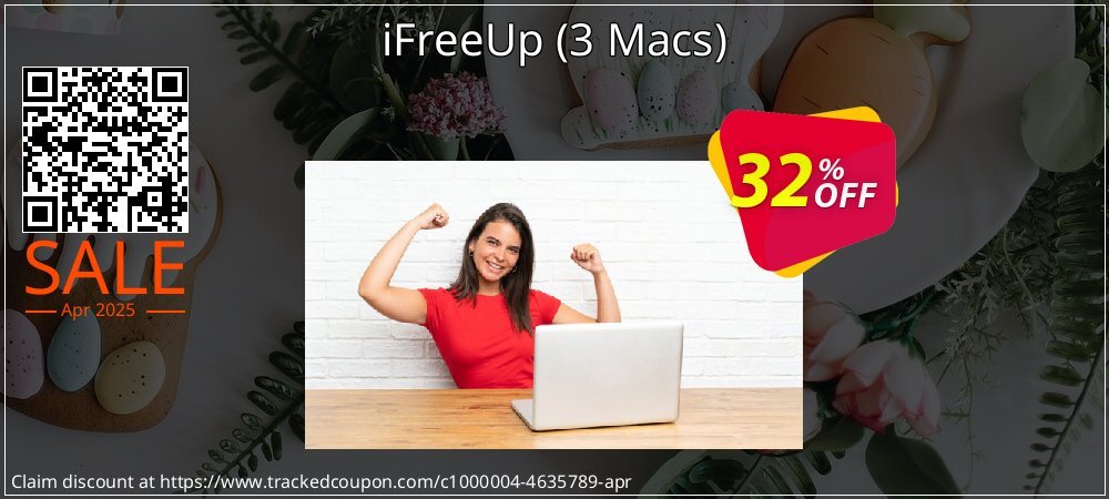 iFreeUp - 3 Macs  coupon on World Password Day offering sales