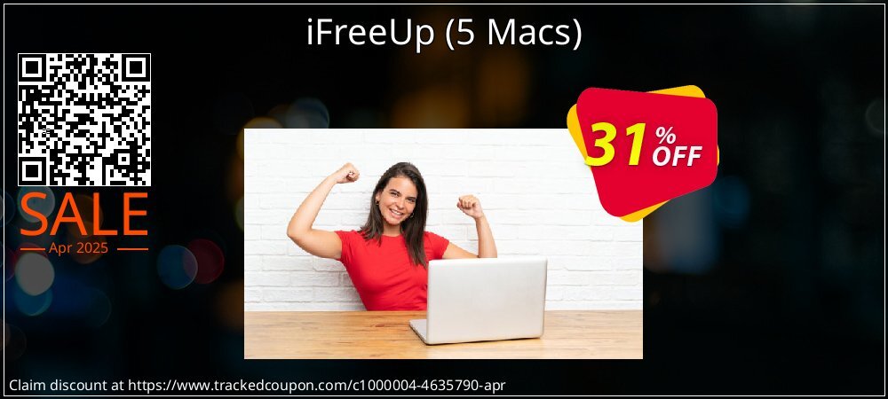 iFreeUp - 5 Macs  coupon on Mother Day super sale