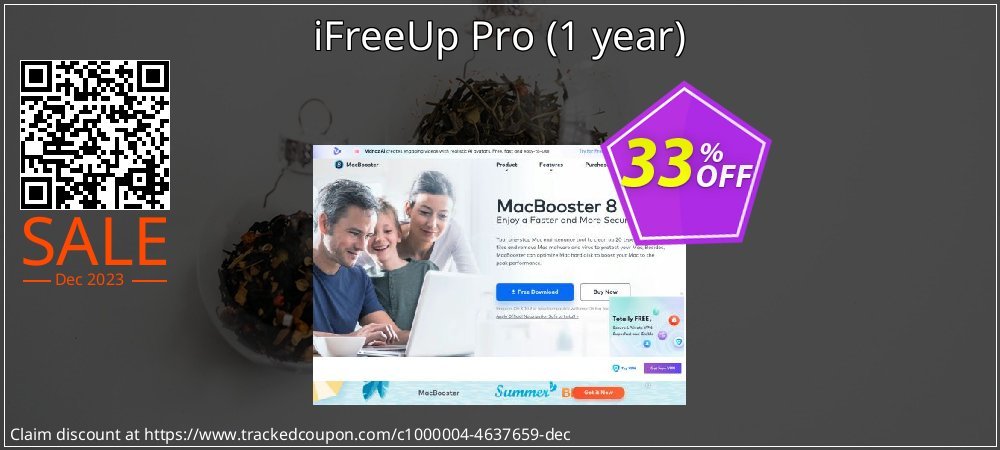 iFreeUp Pro - 1 year  coupon on Boxing Day deals
