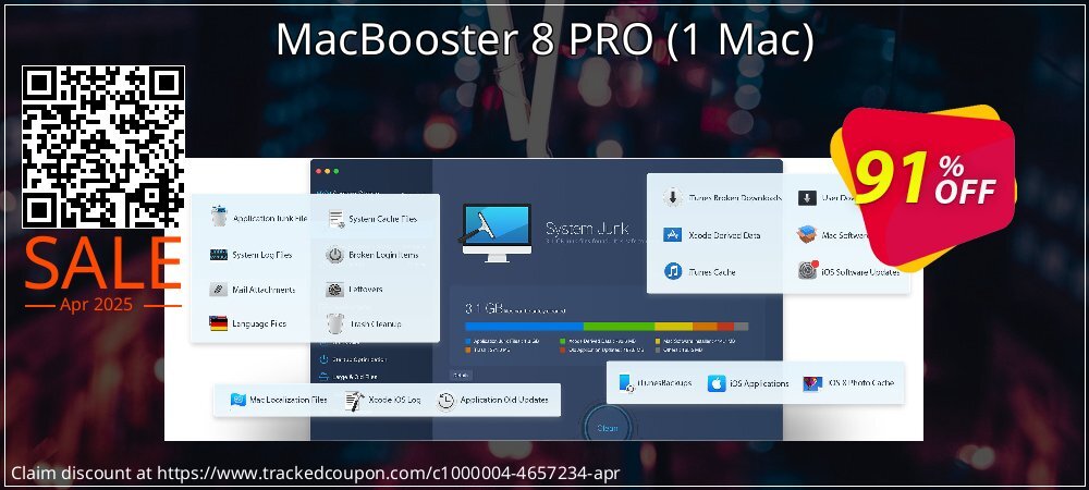 MacBooster 8 PRO - 1 Mac  coupon on National Smile Day discount