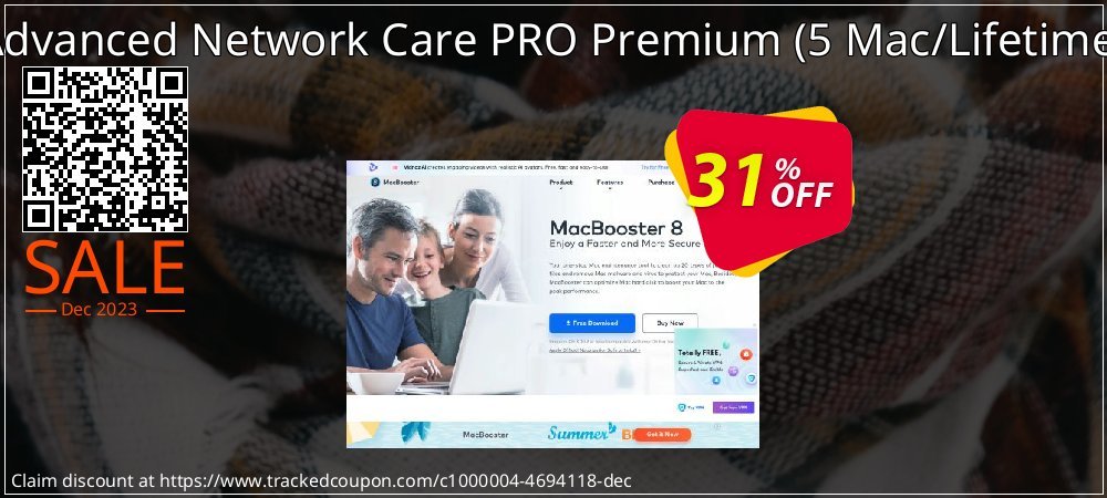 Advanced Network Care PRO Premium - 5 Mac/Lifetime  coupon on World Bicycle Day super sale