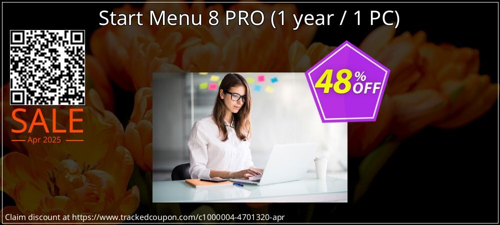 Start Menu 8 PRO - 1 year / 1 PC  coupon on National Walking Day super sale