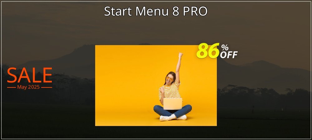 Start Menu 8 PRO coupon on April Fools' Day promotions