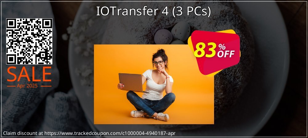 IOTransfer 4 - 3 PCs  coupon on Working Day offering sales