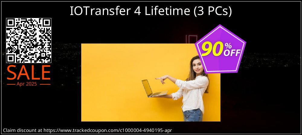 IOTransfer 4 Lifetime - 3 PCs  coupon on Mother's Day offering discount