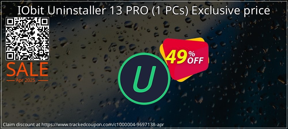 IObit Uninstaller 13 PRO - 1 PCs Exclusive price coupon on Constitution Memorial Day super sale