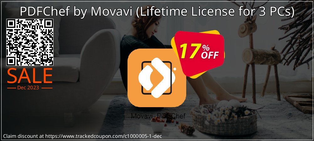 PDFChef by Movavi - Lifetime License for 3 PCs  coupon on World Whisky Day deals