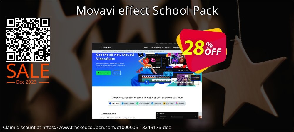 Movavi effect School Pack coupon on World Whisky Day super sale