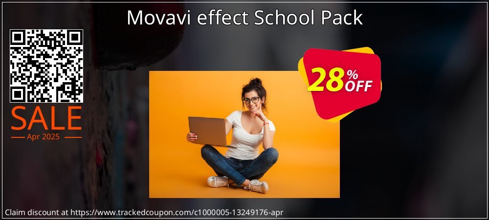 Movavi effect School Pack coupon on World Party Day offering sales