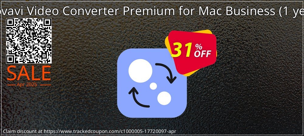 Movavi Video Converter Premium for Mac Business - 1 year  coupon on April Fools' Day offering sales